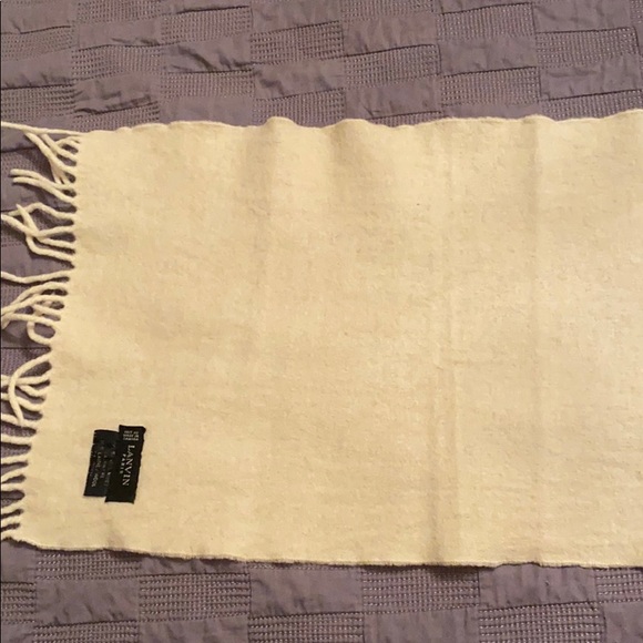 SOLD. FINAL SALE ❗️LANVIN cashmere/wool scarf - Picture 4 of 8